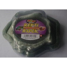Zoo Med Reptile Rock Food / Water Combo - Small (Grey)